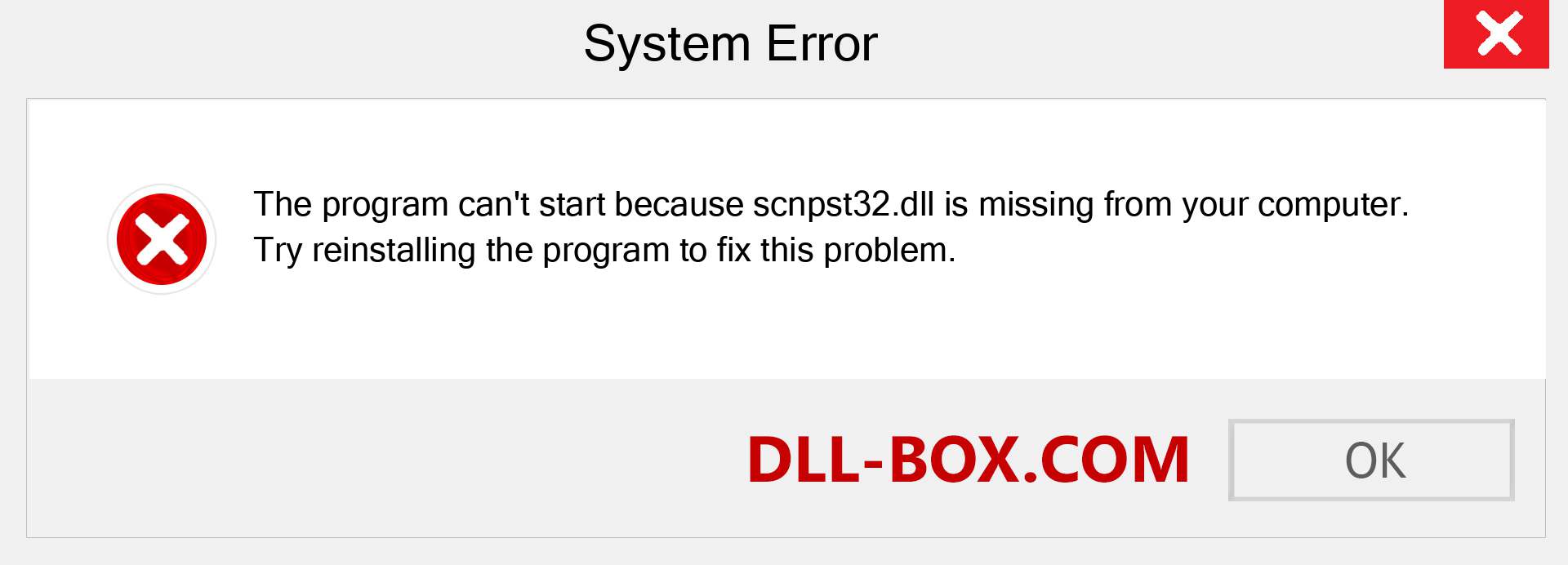  scnpst32.dll file is missing?. Download for Windows 7, 8, 10 - Fix  scnpst32 dll Missing Error on Windows, photos, images